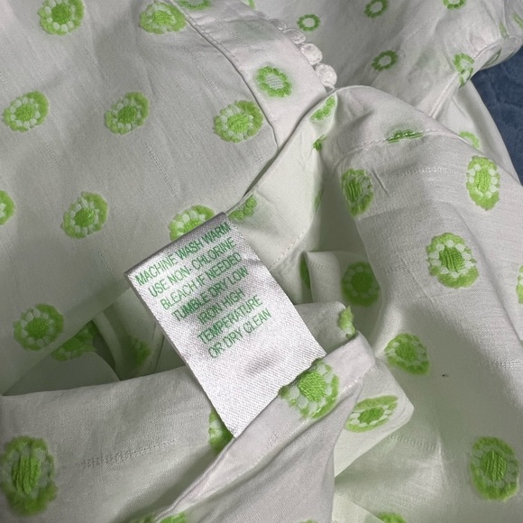 Lilly Pulitzer Blouse Size 10 - Picture 6 of 9